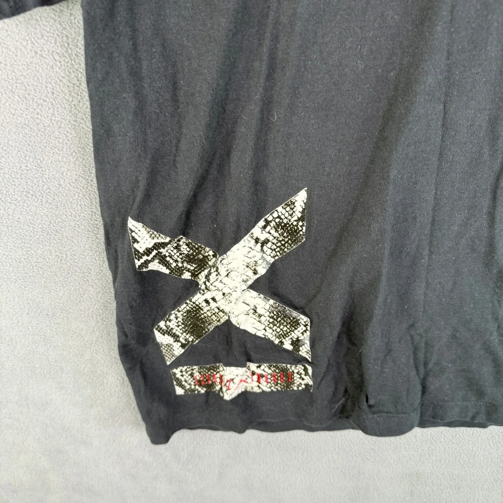 Jordan Mens T Shirt Large Black Graphic Print Short Sleeve Crew Neck L‎